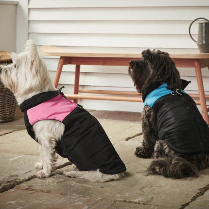 Warm Pet Dog Coats Jacket Outdoor Clothes Waterproof Winter Vest Puppy Coat UK