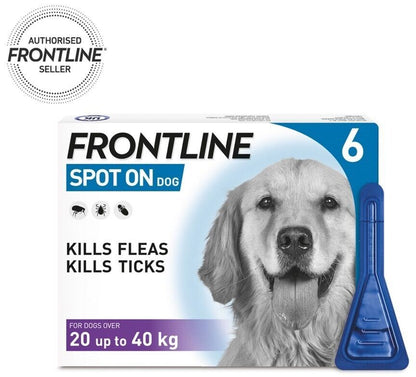 FRONTLINE SPOT on & plus CAT & DOG Flea Lice Tick Treatment Solution Kills Fleas