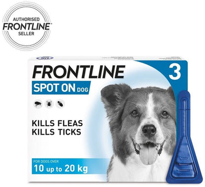 FRONTLINE SPOT on & plus CAT & DOG Flea Lice Tick Treatment Solution Kills Fleas